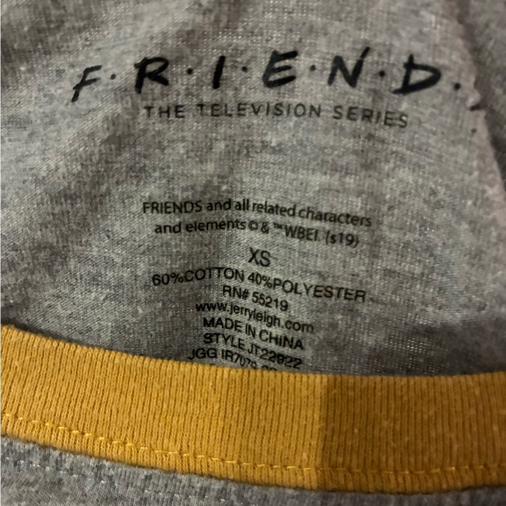 F.R.I.E.N.D.S Women’s XS Crop Top - Picture 3 of 4
